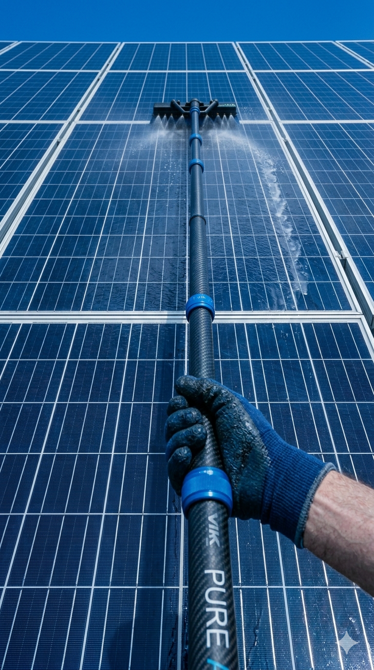 nettoyage panneaux solaire à l'eau pure-toulouse 31